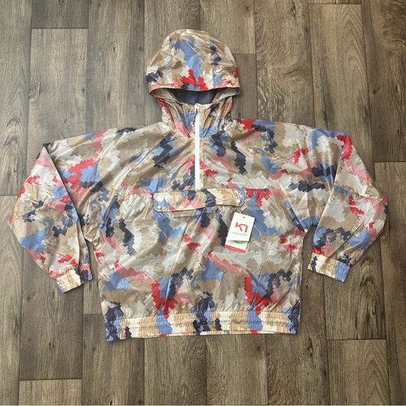 Kari Traa Jackets & Blazers - Kari Traa Breathable Loose Waterproof Shell Jacket Women’s Size M Multicolour